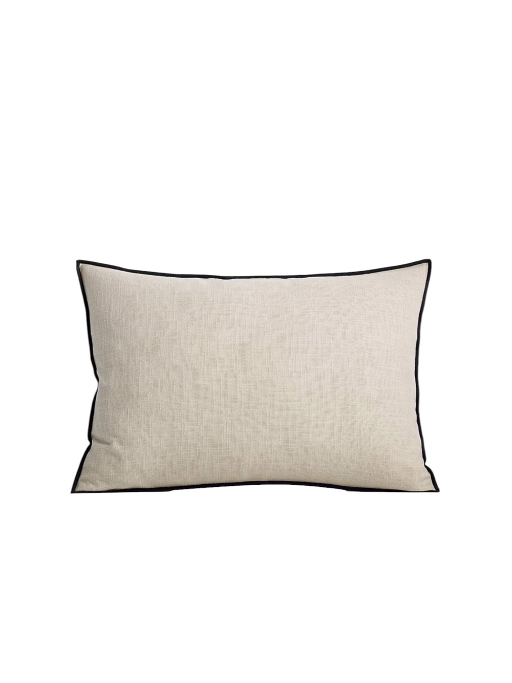 Crate & Barrel Ori Moonbeam Cotton Throw Pillow Cover 22” x 15”